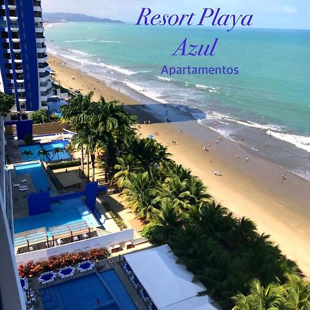 Resort Playa Azul Departamentos Frente Al Mar Тонсупа Экстерьер фото