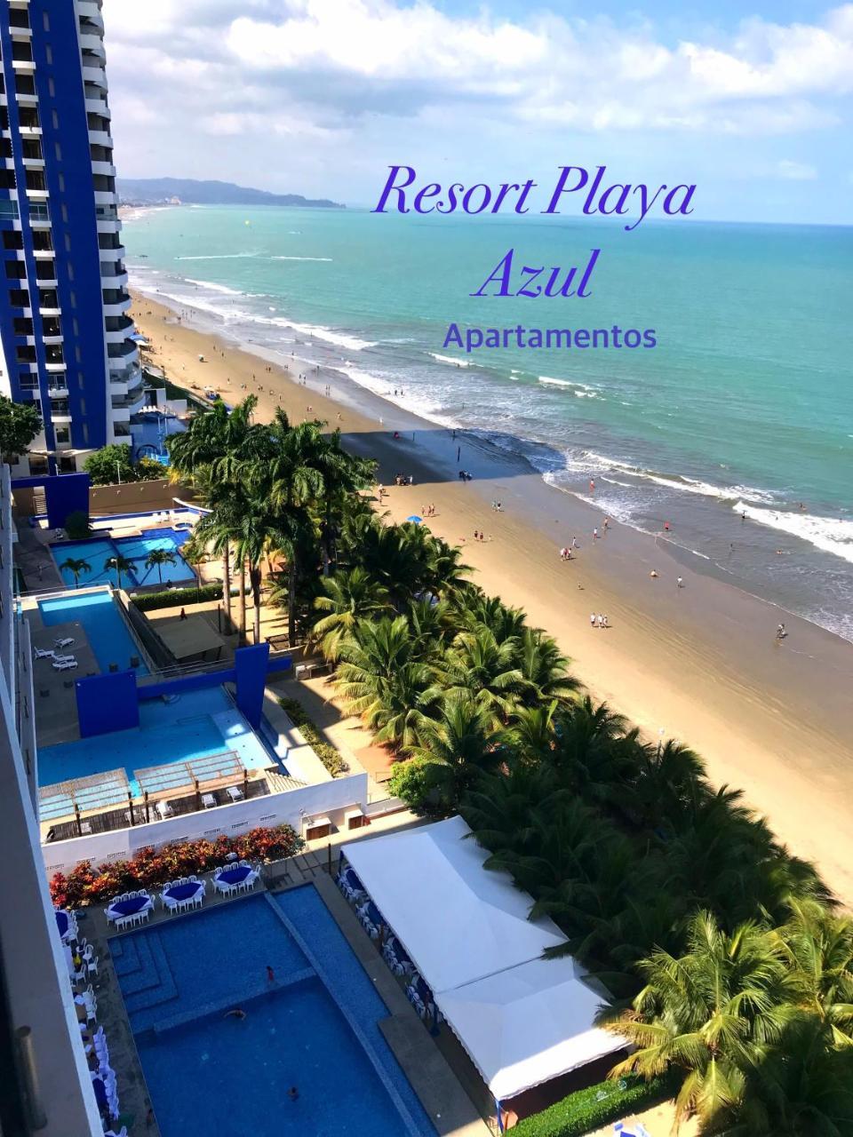 Resort Playa Azul Departamentos Frente Al Mar Тонсупа Экстерьер фото